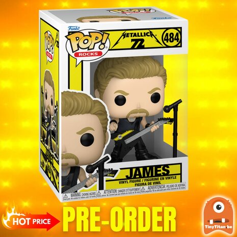 FUNKO POP! Super Discount Bundle of 4 METALLICA Pre-Order