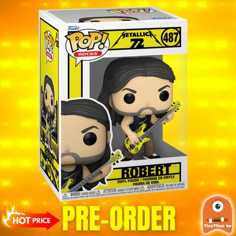 FUNKO POP! Super Discount Bundle of 4 METALLICA Pre-Order