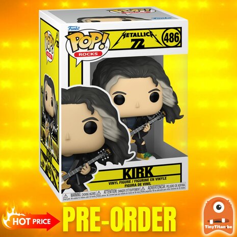 FUNKO POP! Super Discount Bundle of 4 METALLICA Pre-Order