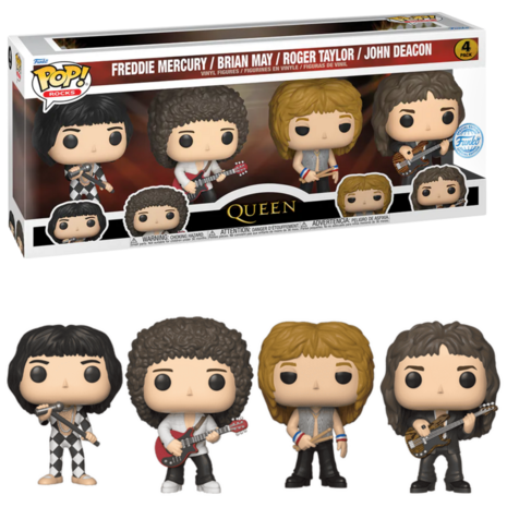 Funko POP! 4-PACK QUEEN EXCLUSIVE Back Order