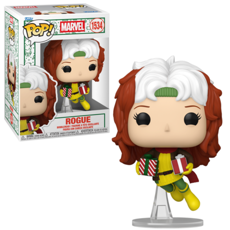 FUNKO POP! Rogue with Presents 1534 Marvel x-men Holiday