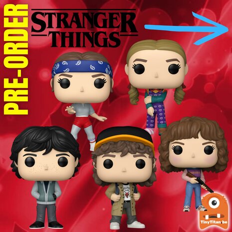 FUNKO POP! Super Discount Bundle of 12 STRANGER THINGS S5 Pre-Order