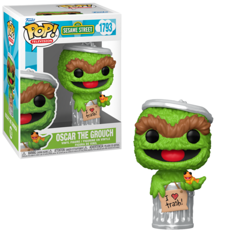 Funko POP! SESAME STREET 1793 Oscar the Grouch Pre-Order