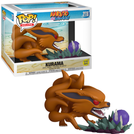 FUNKO POP! Deluxe Kurama (GW) 2118 NARUTO SHIPPUDEN Pre-Order