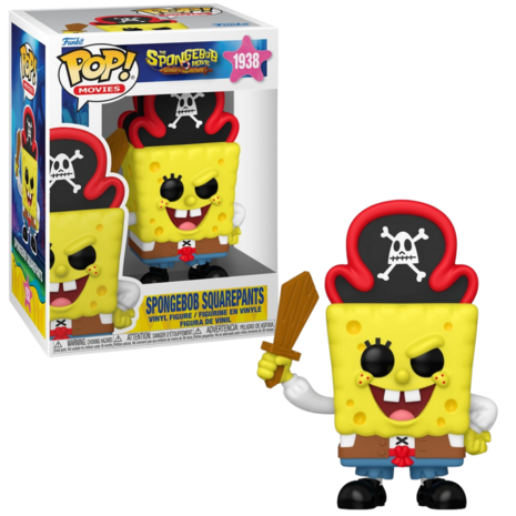 Funko POP! THE SPONGEBOB MOVIE 1938 Bob (Pirate) Pre-Order