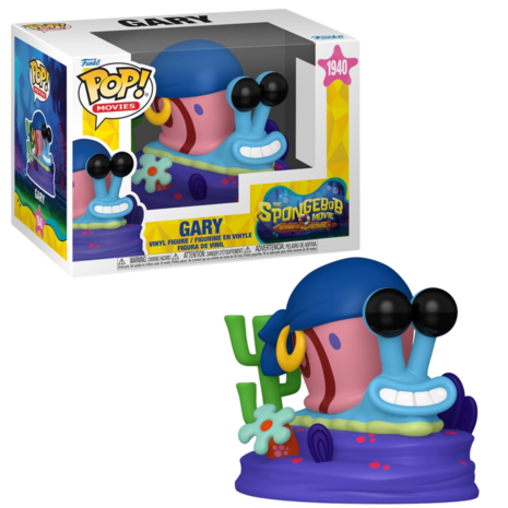 Funko POP! THE SPONGEBOB MOVIE 1940 Gary (Pirate) Pre-Order