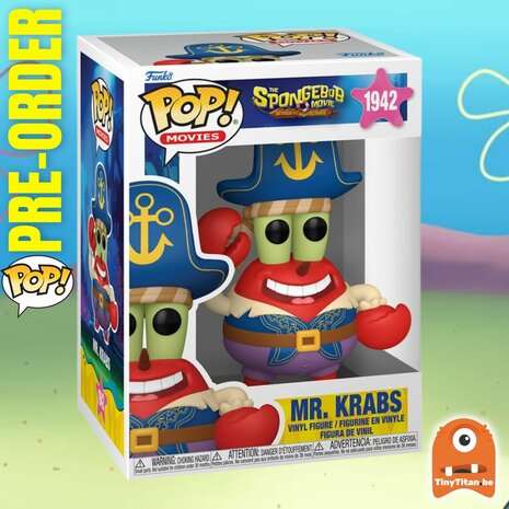 FUNKO POP! Super Discount Bundle of 6 THE SPONGEBOB MOVIE Pre-Order