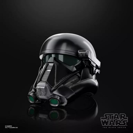 Star Wars Battlefront - Death Trooper Impérial Black Series Helmet 1:1 Life-Size Prop Replica Premium Electronic Helmet 