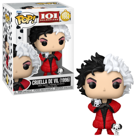 Funko POP! 101 DALMATIANS 1662 Cruella De Vil (1996) Pre-Order