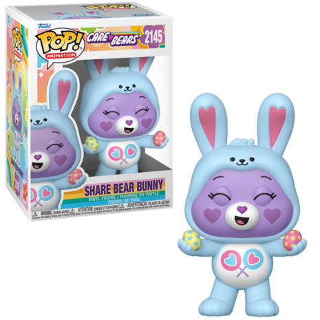 Funko POP! CARE BEARS SPRG 2145 Share Bear Bunny Pre-Order
