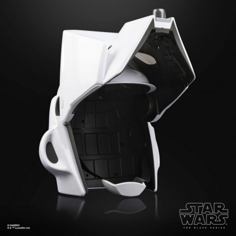 Star Wars 6 - Biker Scout Black Series Helmet 1:1 Life-Size Prop Replica Premium Electronic Helmet 