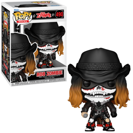 Funko POP! Rocks 490 Rob Zombie with Bandana Pre-Order