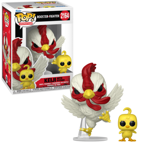 Funko POP! ROOSTER FIGHTER 2164 Kaiji & Piyoko Pre-Order