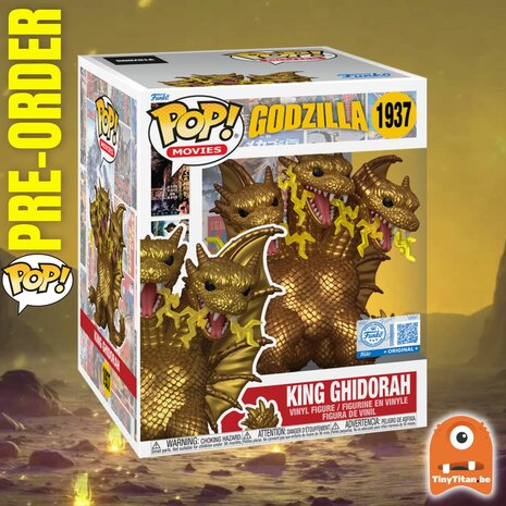 Funko POP! GODZILLA King Ghidorah Pre-Order