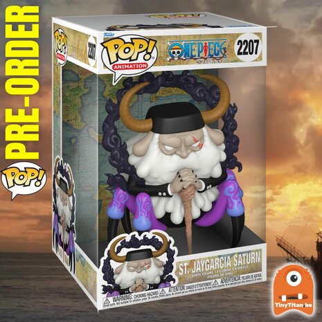 Funko POP! Jumbo St. Jaygarcia Saturn 10 INCH 2207 ONE PIECE Pre-Order
