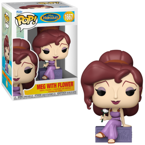 Funko POP! HERCULES 1667 Meg with flowers Pre-Order