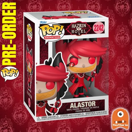 Funko POP! HAZBIN HOTEL 2242 Alastor Pre-Order