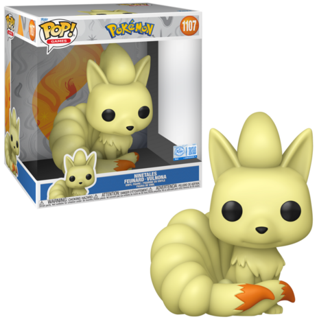 Funko POP! Jumbo Ninetales 10 INCH 1107 POKEMON Pre-Order
