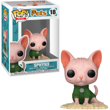 Funko POP! PETS 18 Sphinx Cat Pre-Order