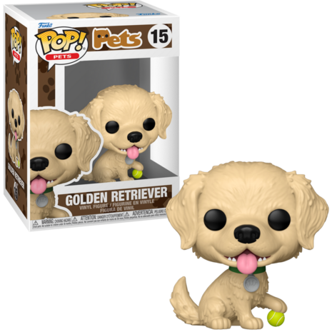 Funko POP! PETS 15 Golden Retriever Pre-Order