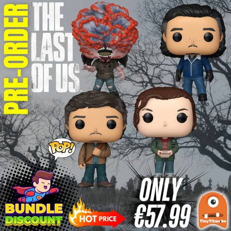 FUNKO POP! Super Discount Bundle of 4 THE LAST OF US Pre-Order