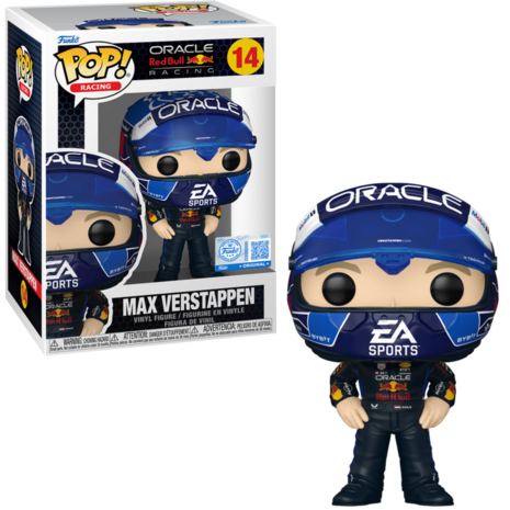 Funko POP! RACING 14 Max Verstappen with USA Helmet EXCLUSIVE Pre-Order