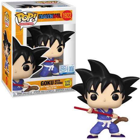 Funko POP! Dragon Ball 1922 Goku With Nyoibou EXCLUSIVE Pre-Order