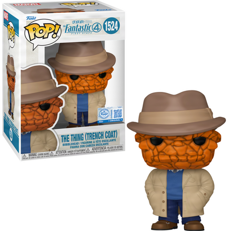 Funko POP! The Fantastic Four: First Steps 1524 The Thing (Trench Coat) EXCLUSIVE Pre-Order