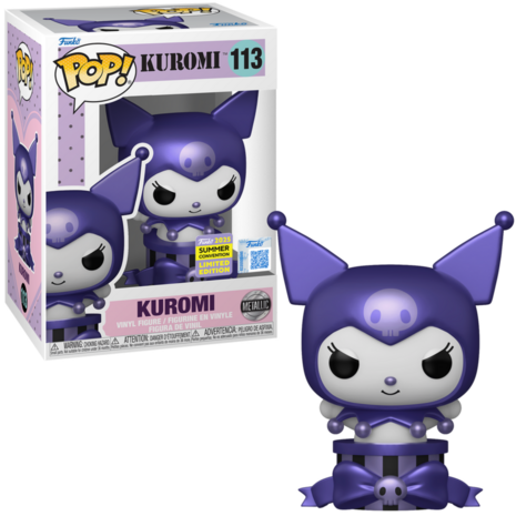 Funko POP! Sanrio: Hello Kitty and Friends 113 Kuromi Metallic EXCLUSIVE Pre-Order