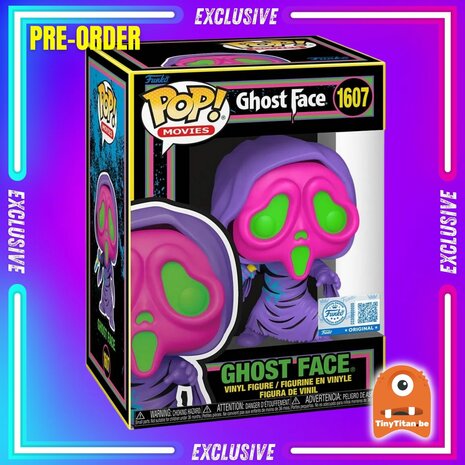 Funko POP! Scream 1607 Ghost Face EXCLUSIVE Pre-Order