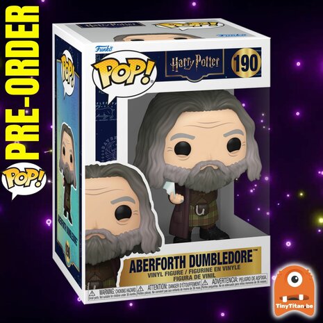 Funko POP! HARRY POTTER 190 S20 Aberforth Dumbledore Pre-Order