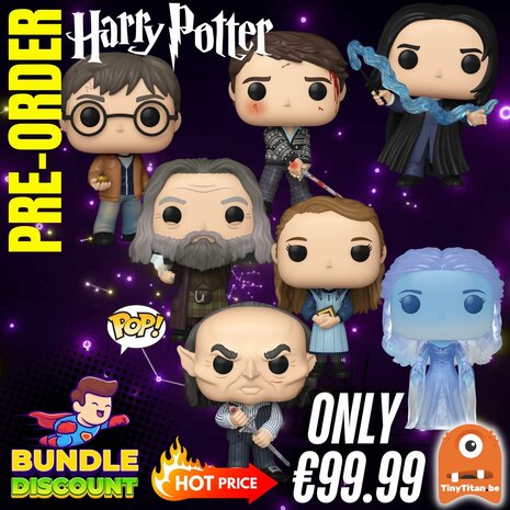 FUNKO POP! Super Discount Bundle of 7 HARRY POTTER Pre-Order
