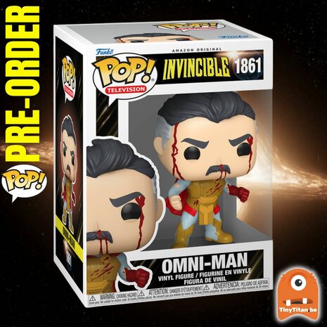 Funko POP! INVINCIBLE 1861 Omni-Man (Bloody) Pre-Order