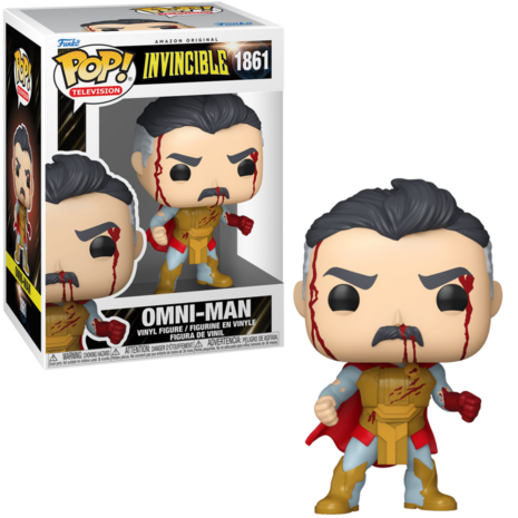 Funko POP! INVINCIBLE 1861 Omni-Man (Bloody) Pre-Order
