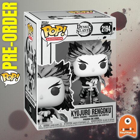 Funko POP! DEMON SLAYER 2194 Rengoku (Sumi-ink) Pre-Order
