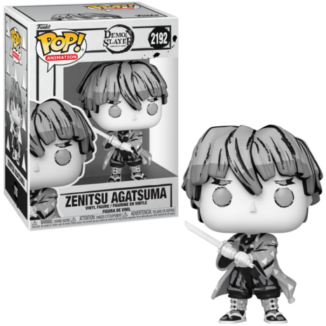 Funko POP! DEMON SLAYER 2192 Zenitsu (Sumi-ink) Pre-Order