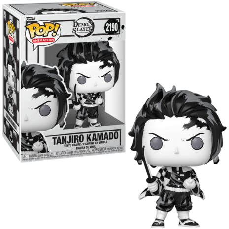 Funko POP! DEMON SLAYER 2190 Tanjiro (Sumi-ink) Pre-Order