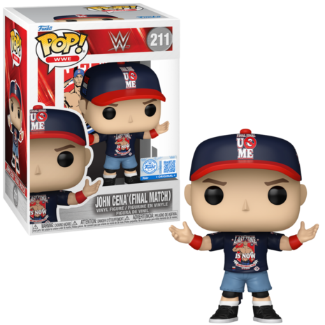 Funko POP! WWE 211 John Cena (Final Match) EXCLUSIVE Pre-Order