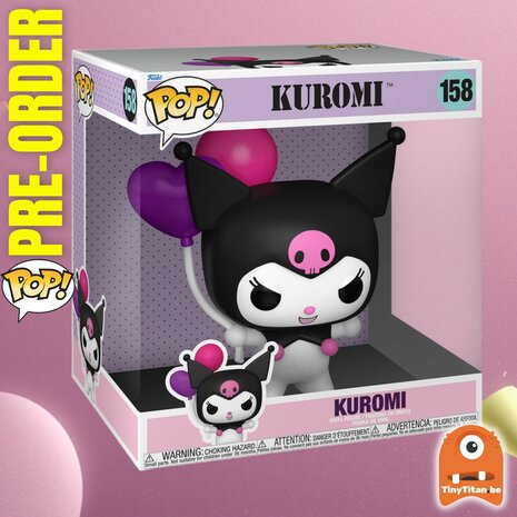 Funko POP! Jumbo Kuromi 10 INCH 158 HELLO KITTY Pre-Order
