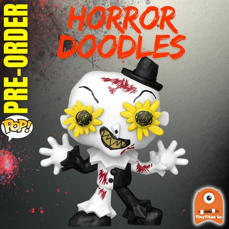 Funko POP! TERRIFIER XXXX Art the Clown (Doodles) Pre-Order