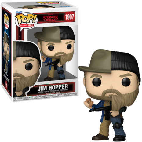 Funko POP! STRANGER THINGS SPLT 1907 Jim Hopper Pre-Order