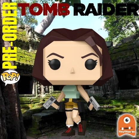 Funko POP! TOMB RAIDER 1192 Lara Croft (Polygon) Pre-Order