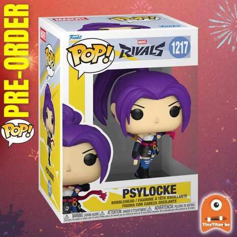 Funko POP! MARVEL RIVALS 1217 Psylocke Pre-Order