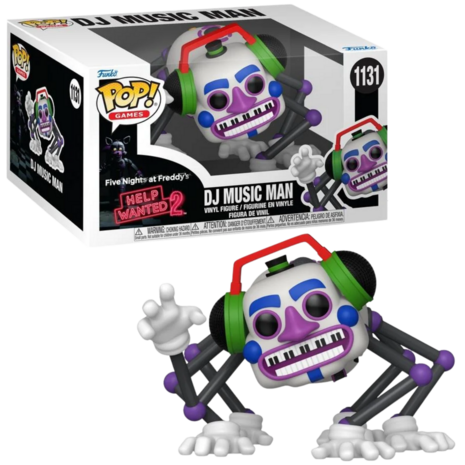 Funko POP! FNAF HELP WANTED 2 1131 DJ Music Man Back Order