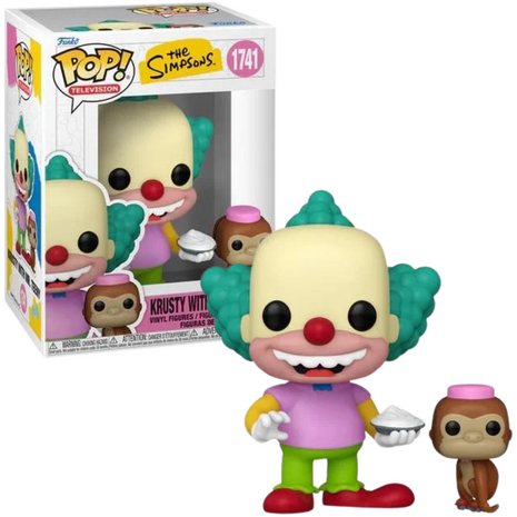 Funko POP! THE SIMPSONS 1741 Krusty & Mr. Tenny Back Order