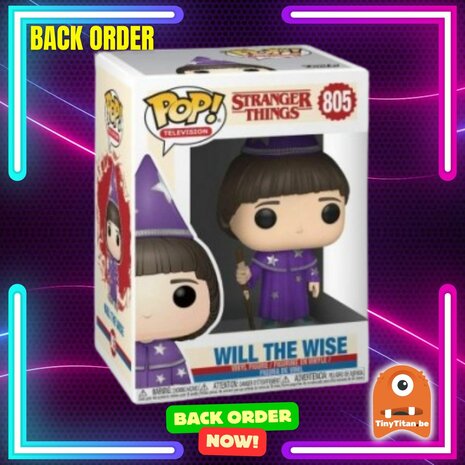 Funko POP! STRANGER THINGS 805 Will (The Wise) Back Order