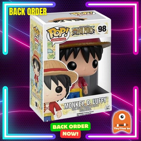 Funko POP! ONE PIECE OG 98 Monkey D. Luffy Back Order