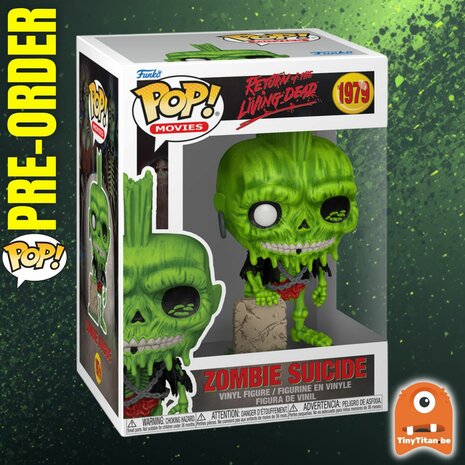 Funko POP! RETURN OF THE LIVING DEAD 1979 Zombie Suicide Pre-Order