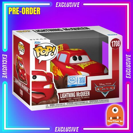 Funko POP! CARS 1708  Lightning McQueen EXCLUSIVE Pre-Order