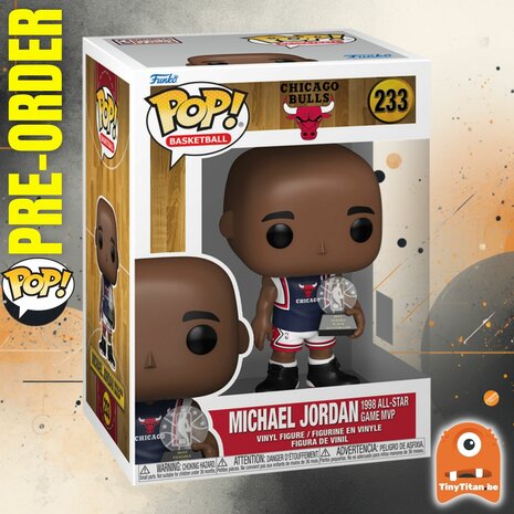 Funko POP! BULLS 233 Michael Jordan (1998 All-Star Game MVP) Pre-Order